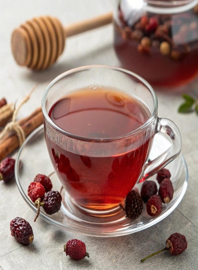 كامل فول تشيا - أكياس شاي ثمر الورد، 50 كيس شاي، 3 غرام/كيس - ثمر ورد فاخر - غير معدل وراثيًا - خالٍ من الكافيين - يدعم الهضم ويعزز المناعة - Image 3